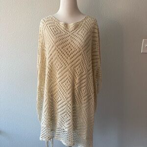 Cream Knit Women's Sweater